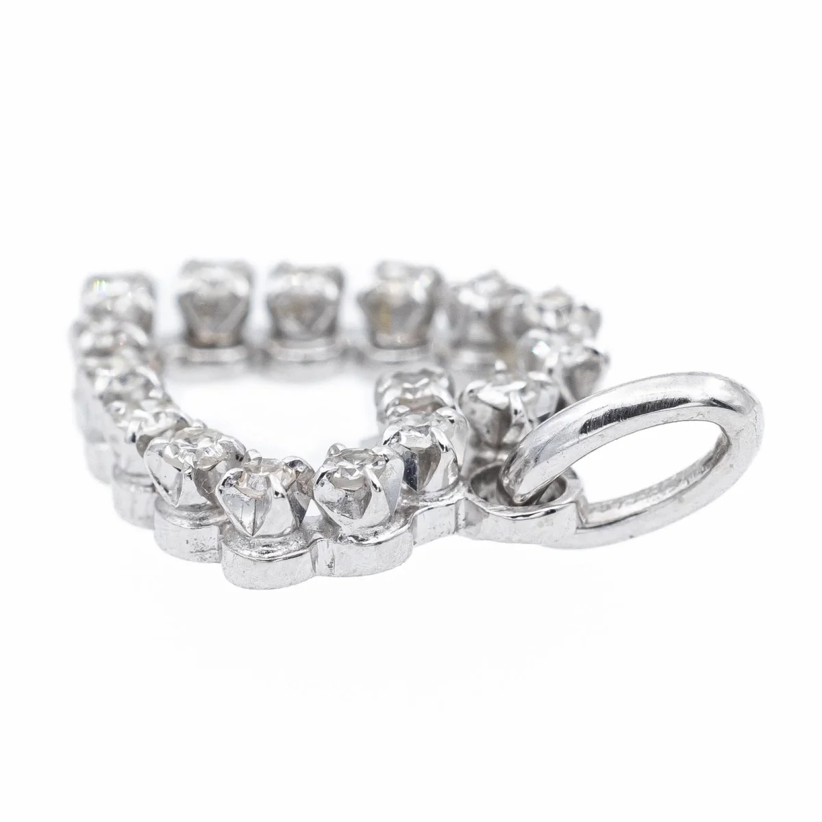 Pendentif Or blanc Diamant – Image 7