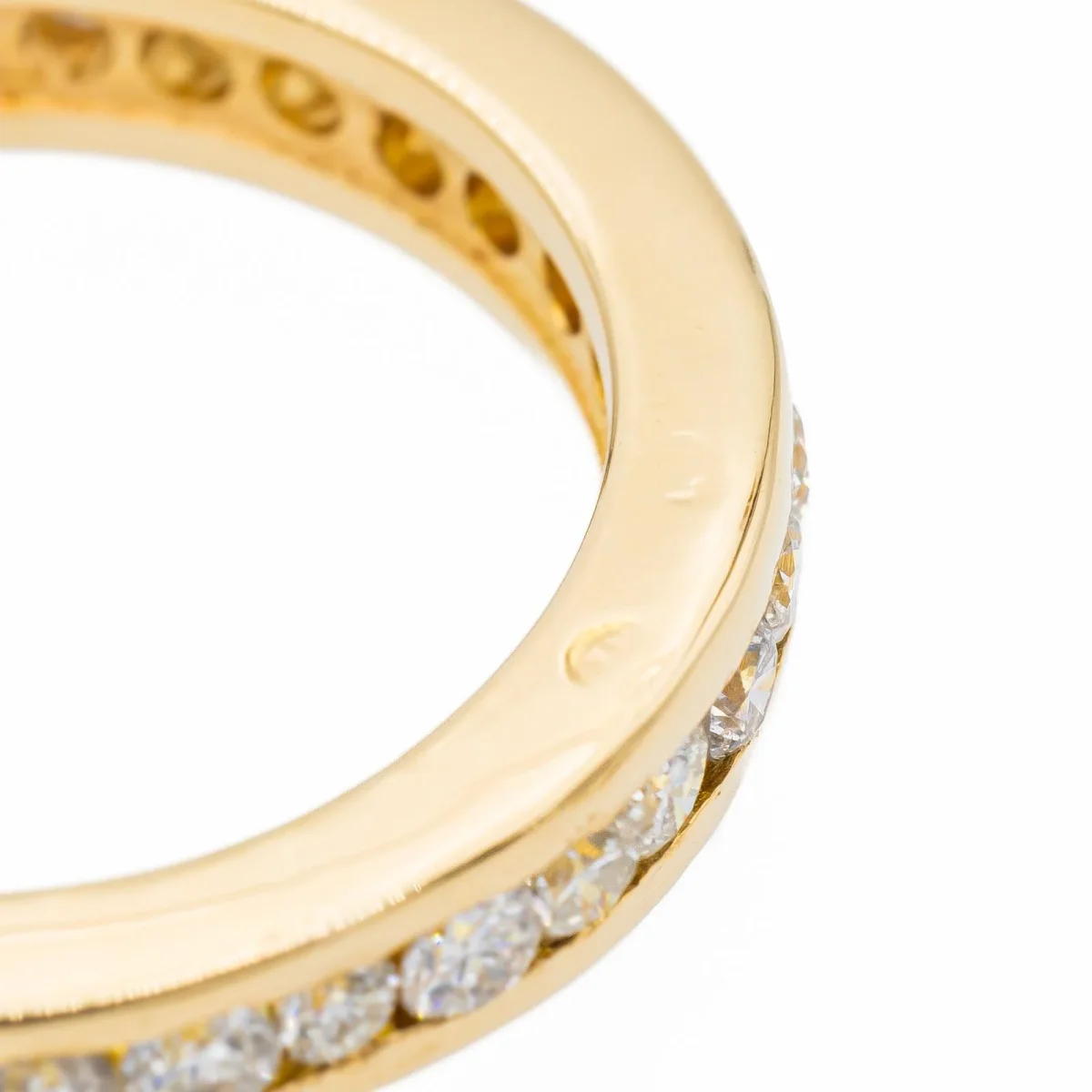 Bague Alliance Or jaune Diamant – Image 7