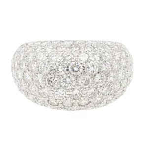 Bague Cocktail Or blanc, Or jaune Diamant