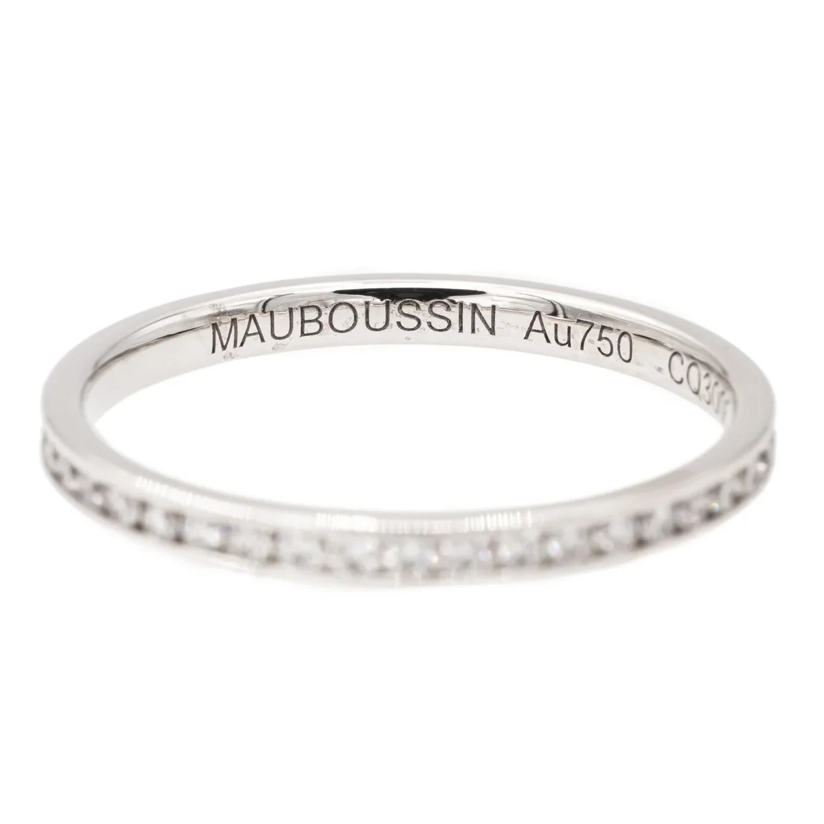 Mauboussin Bague Alliance Parce que je l'aime Or blanc Diamant – Image 5