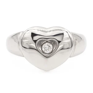 Chopard Bague Happy diamonds Or blanc Diamant