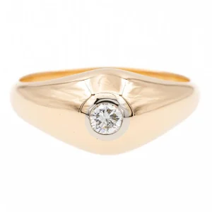 Bague Or rose Diamant