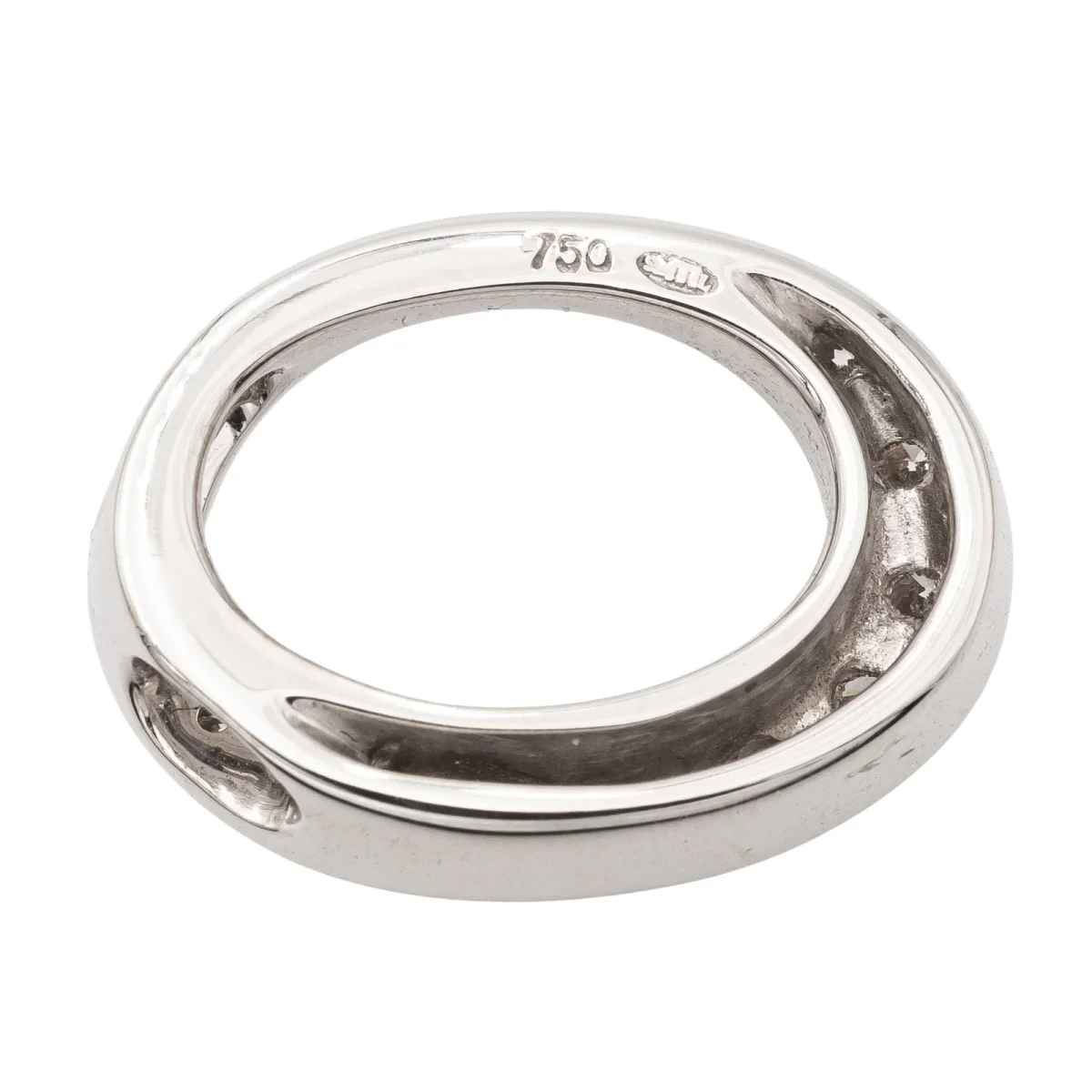 Pendentif Or blanc Diamant – Image 5