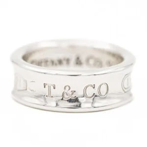 Tiffany & co Bague 1837 Argent