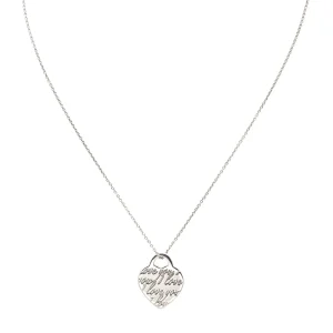 Tiffany & co Collier cœur  Argent