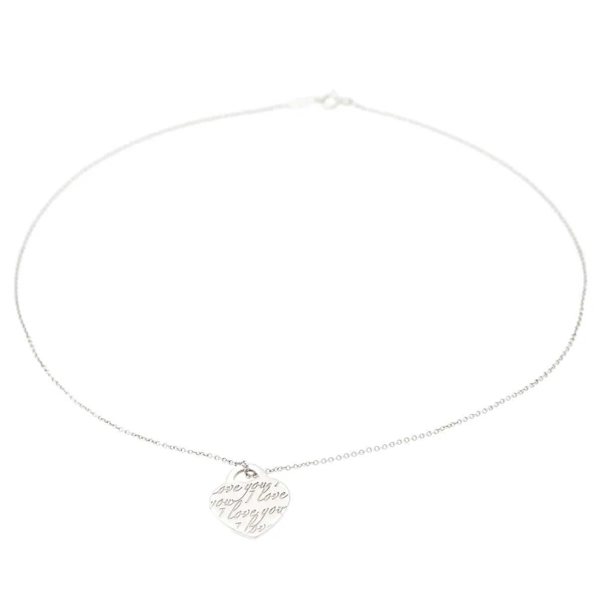 Tiffany & co Collier cœur Argent – Image 4