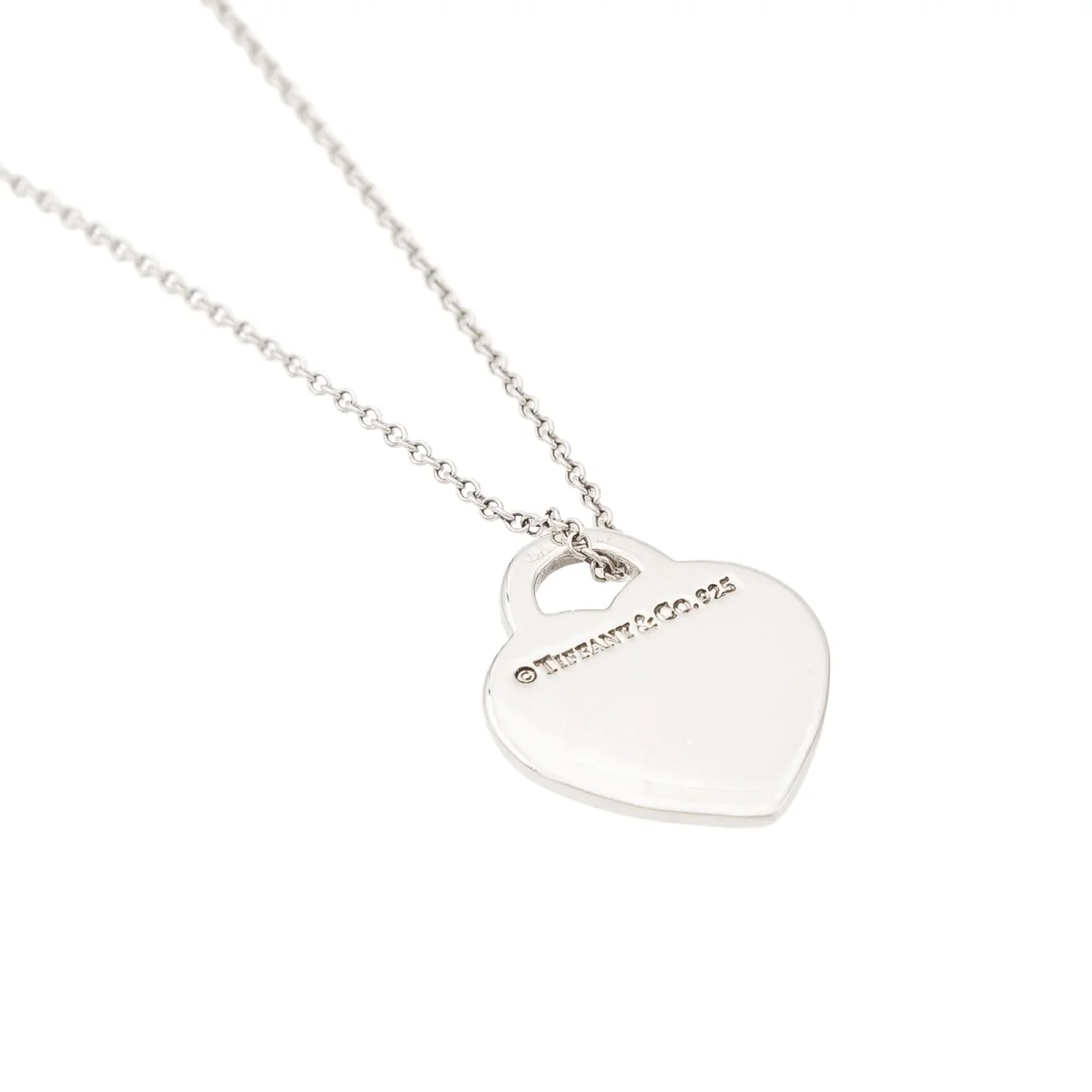 Tiffany & co Collier cœur Argent – Image 7