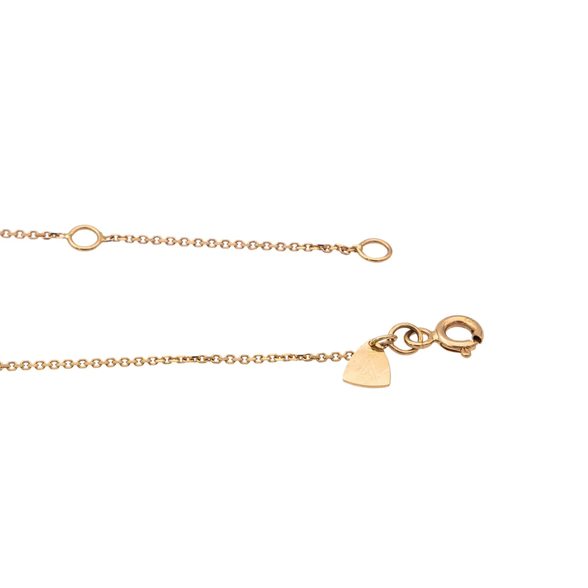 Collier Solitaire Or rose Diamant – Image 7