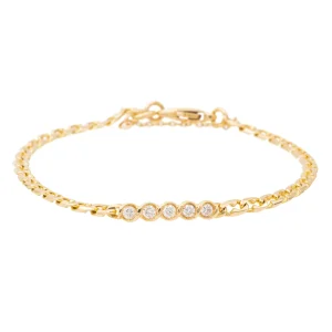 Fred Bracelet Or jaune Diamant