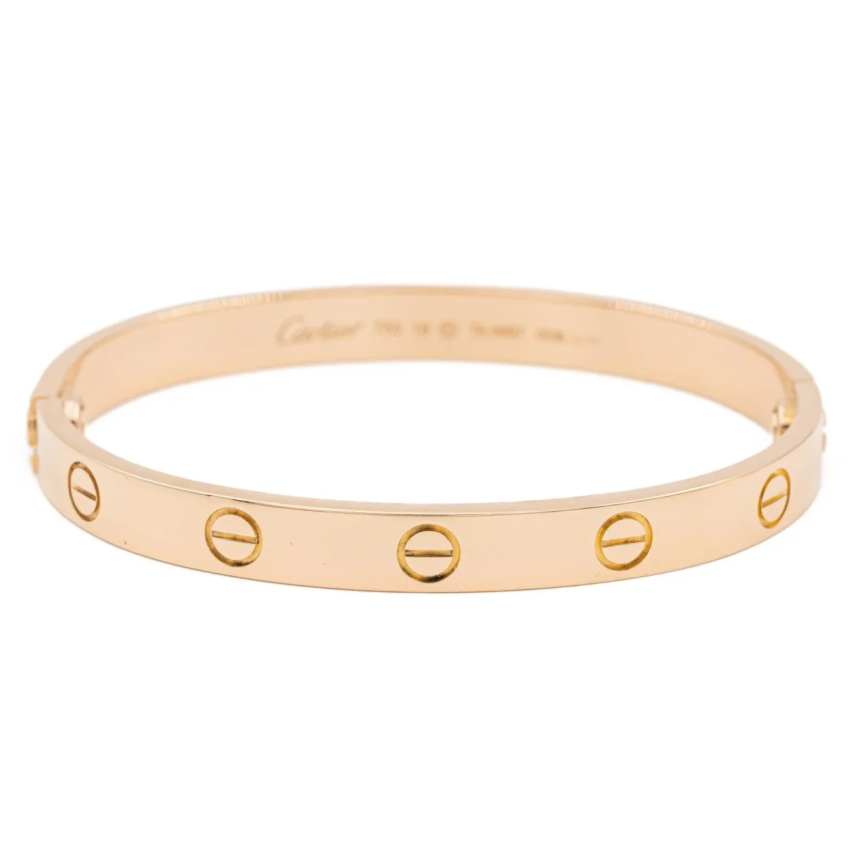 Cartier Bracelet Jonc Love Or rose – Image 2