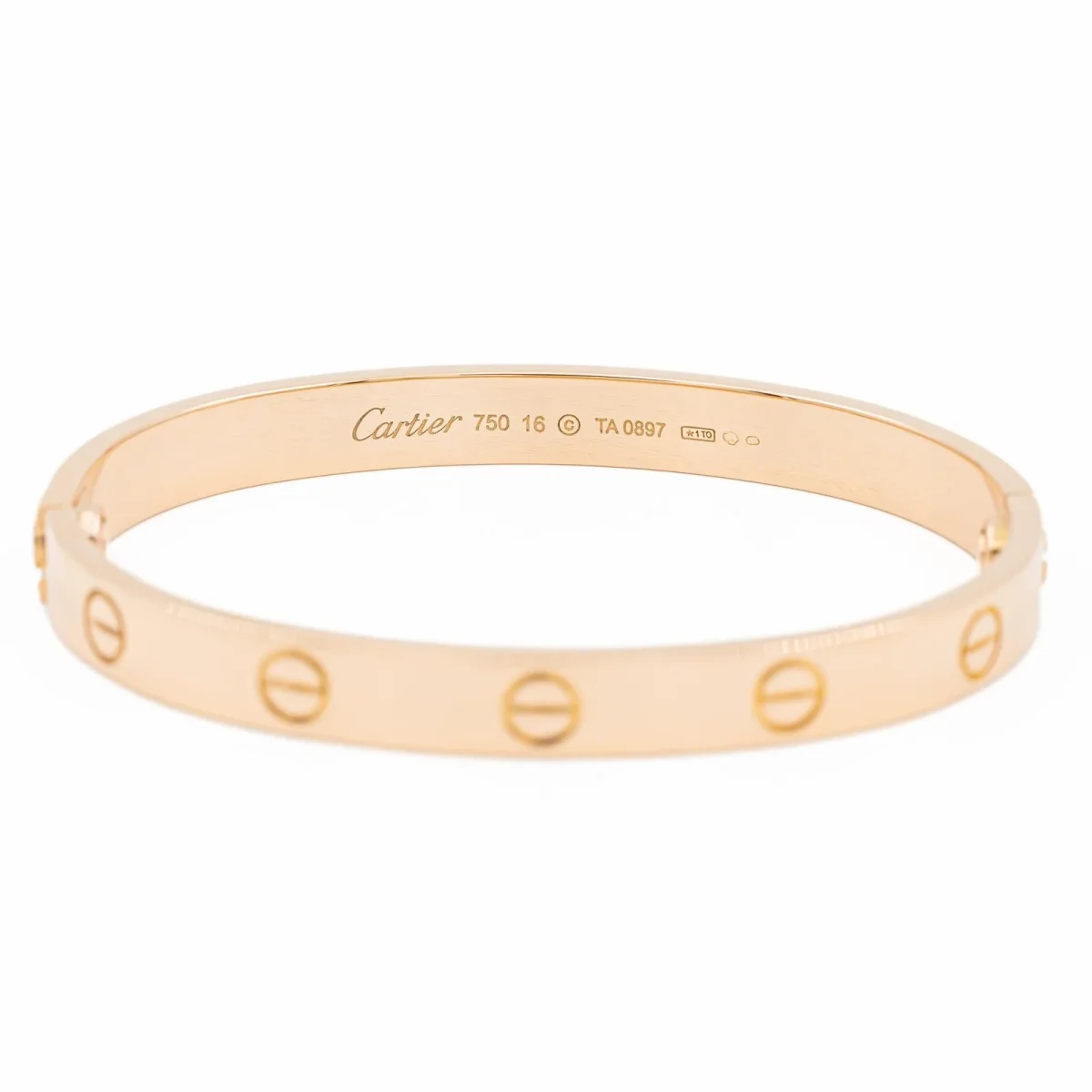 Cartier Bracelet Jonc Love Or rose – Image 5