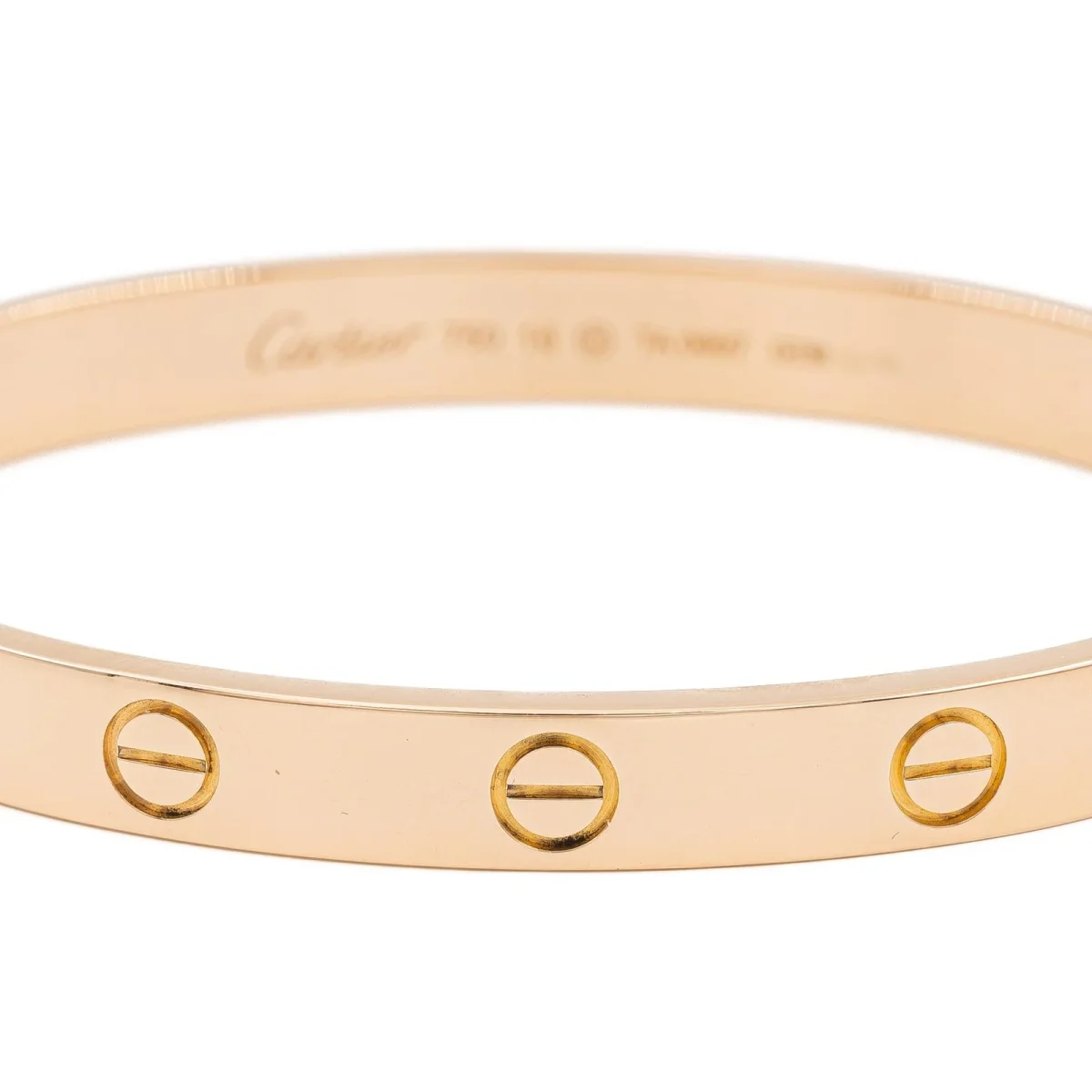 Cartier Bracelet Jonc Love Or rose – Image 6