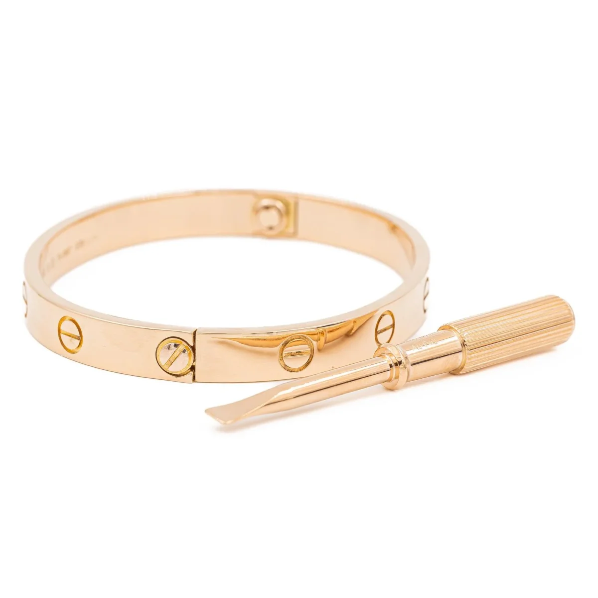 Cartier Bracelet Jonc Love Or rose – Image 8