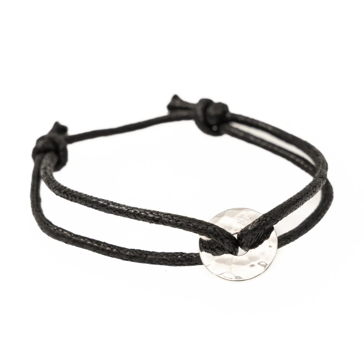 Dinh van Bracelet Cordon Pi Or blanc – Image 5