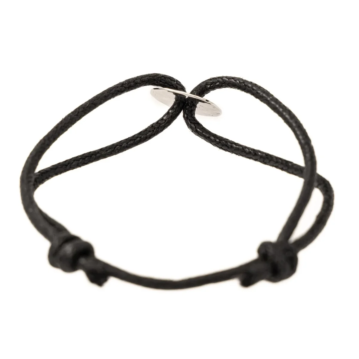 Dinh van Bracelet Cordon Pi Or blanc – Image 7