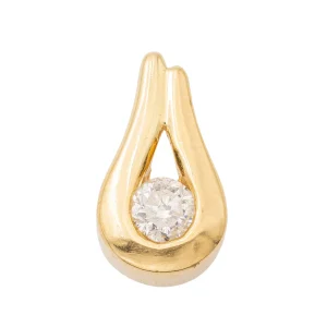 Pendentif Or jaune Diamant
