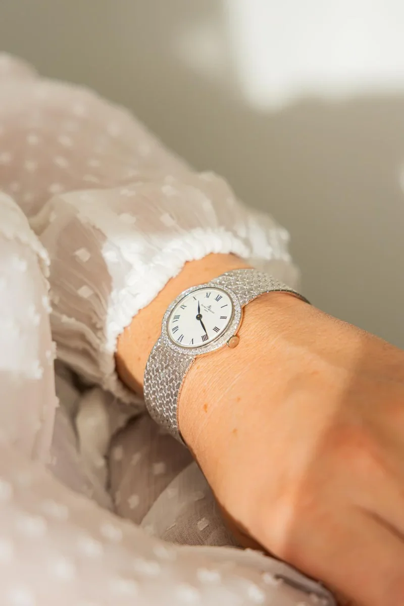 Baume & mercier Montre Or blanc Diamant – Image 3
