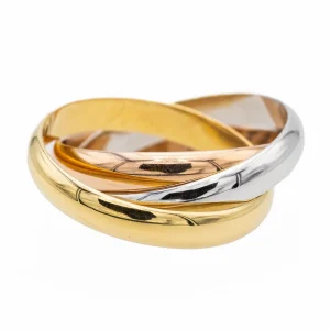 Cartier Bague Trinity Or jaune, Or blanc, Or rose