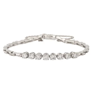 Bracelet Or blanc Diamant