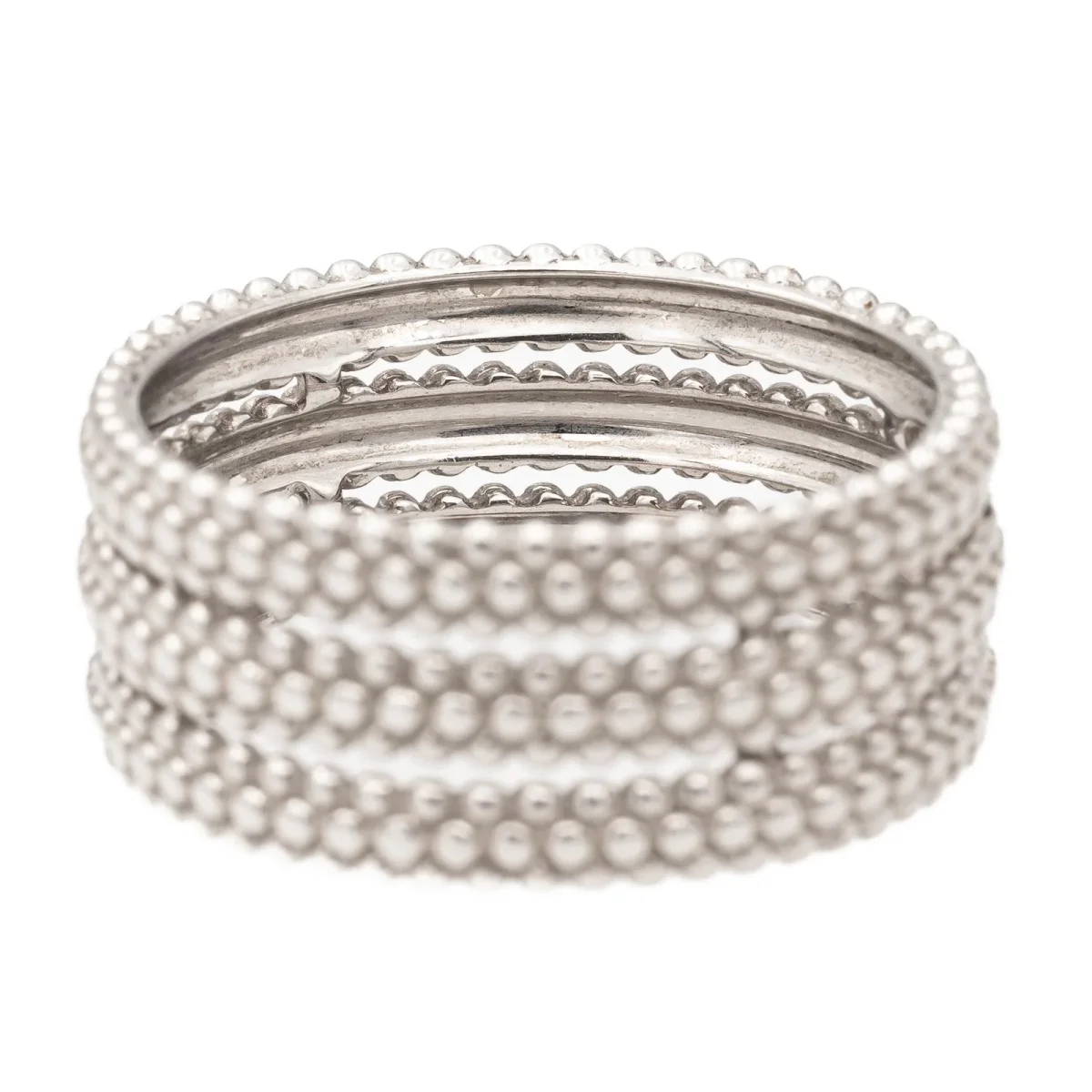 Mauboussin Bague Alliance Premier jour Or blanc – Image 4