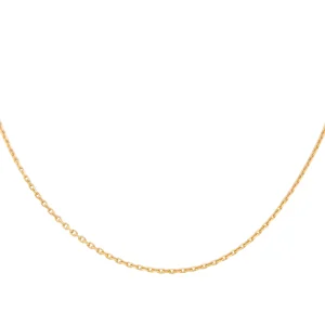 Collier Maille forçat Or jaune