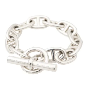Hermès Bracelet Chaîne d'ancre Argent