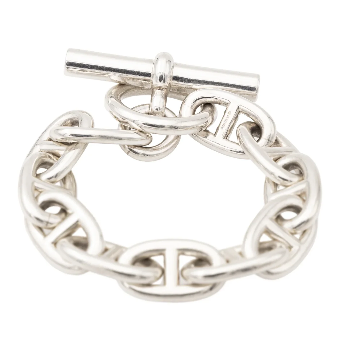 Hermès Bracelet Chaîne d'ancre Argent – Image 9