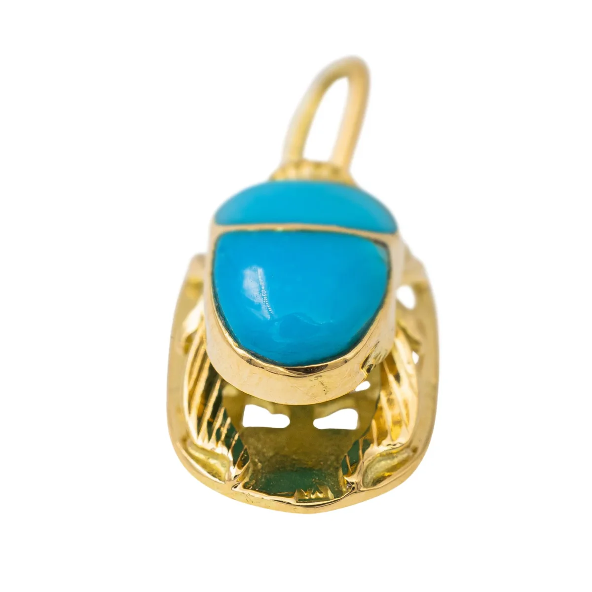 Pendentif scarabée Or jaune – Image 4