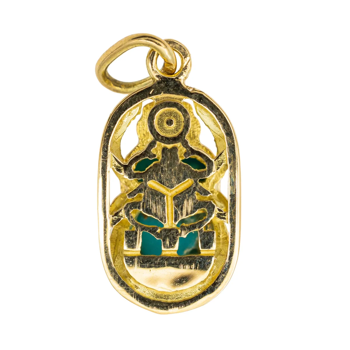 Pendentif scarabée Or jaune – Image 5