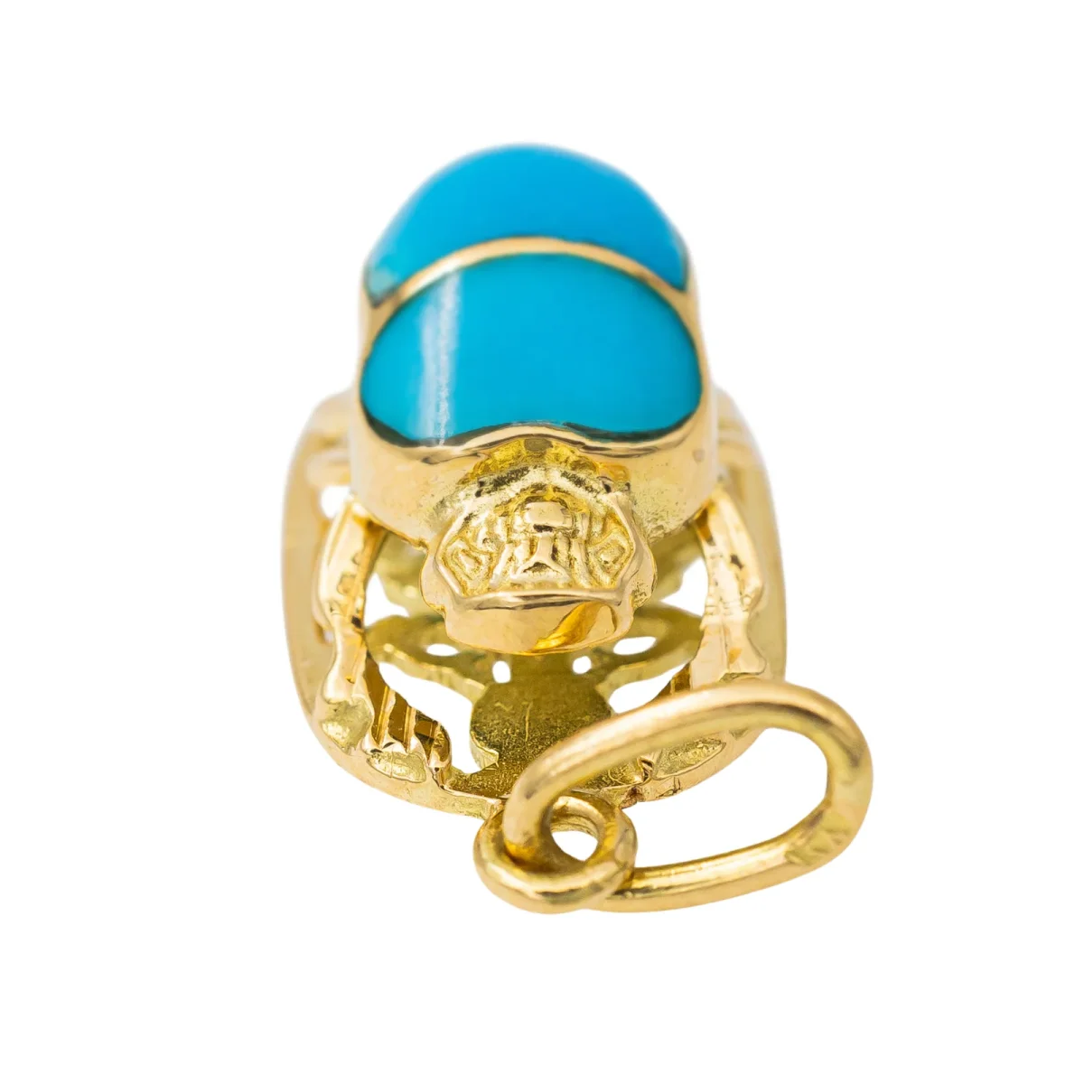 Pendentif scarabée Or jaune – Image 6