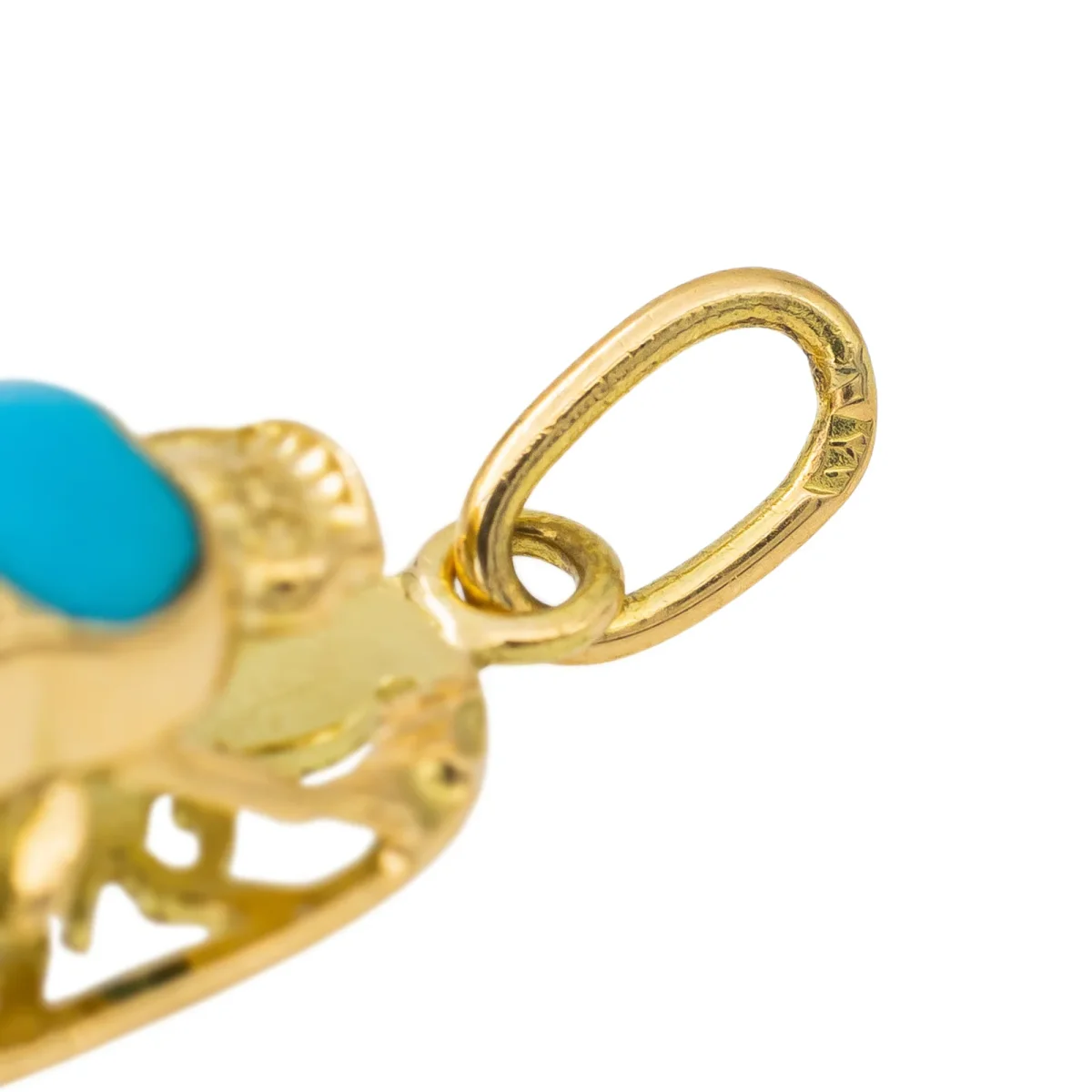 Pendentif scarabée Or jaune – Image 7