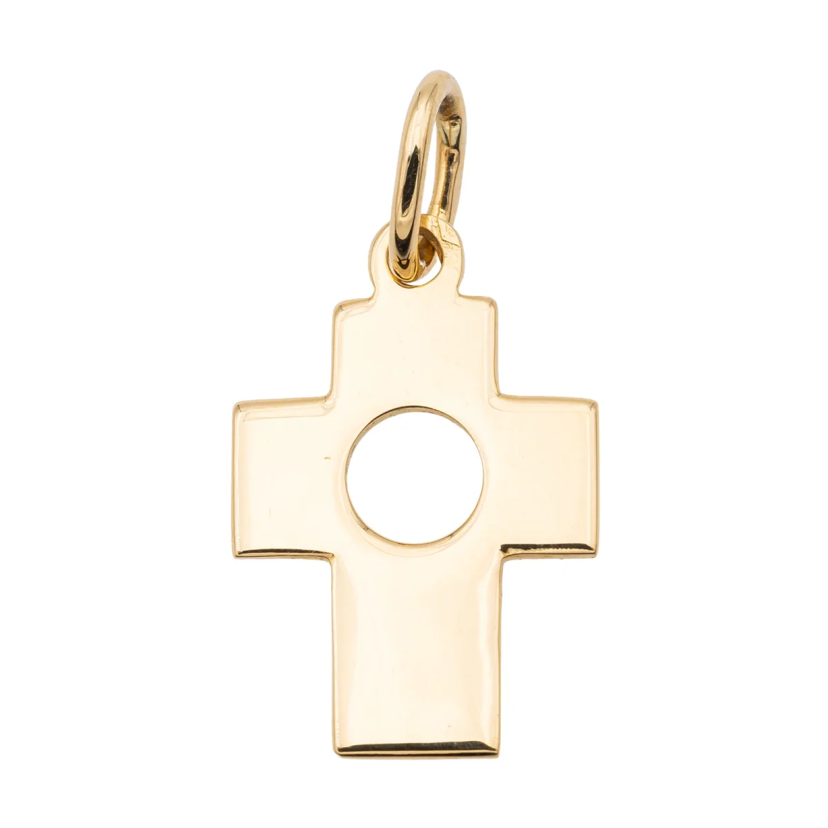 Dinh van Pendentif Croix Or jaune – Image 2