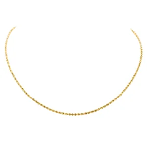 Chopard Collier Maille torsadée  Or jaune