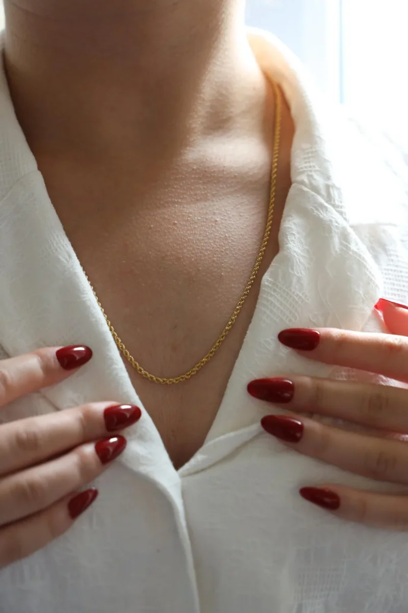 Chopard Collier Maille torsadée Or jaune – Image 3