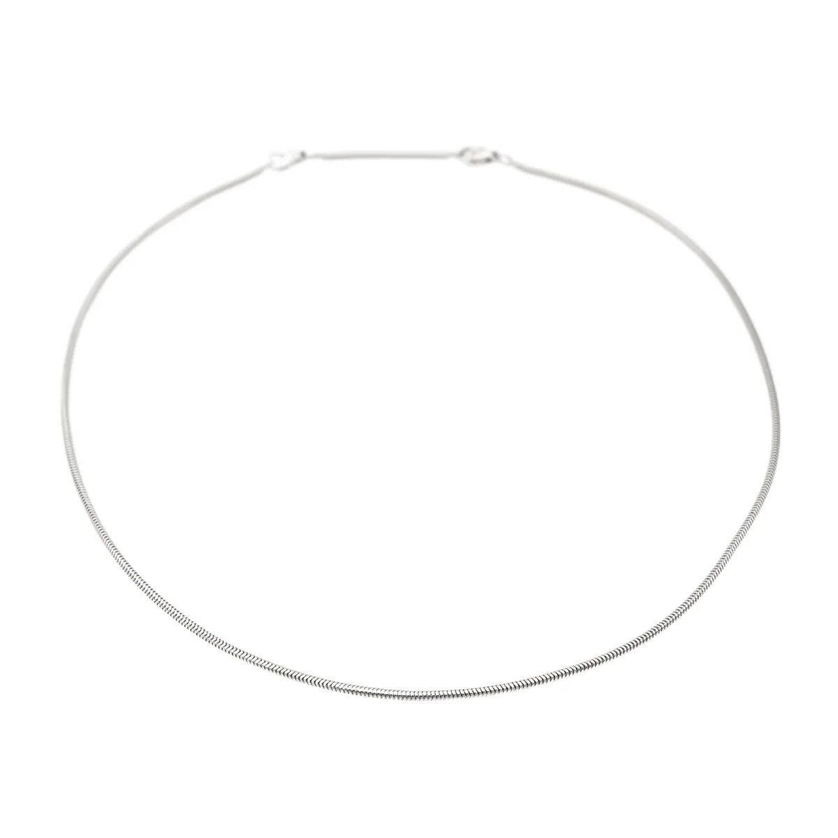 Boucheron Collier Maille souple Or blanc – Image 4