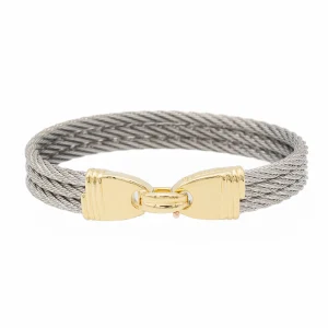 Fred Bracelet Force 10 Or jaune, Acier