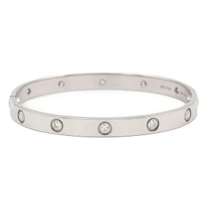 Cartier Bracelet Jonc Love Or blanc Diamant