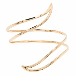 Ginette ny Bracelet Jonc Wise cuff Or rose