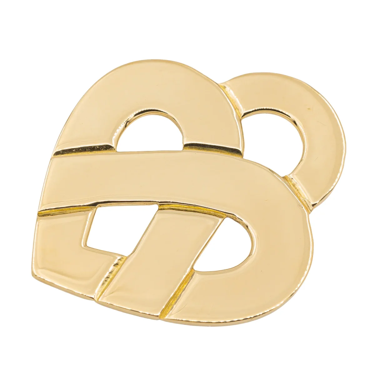 Poiray Pendentif Cœur entrelacé Or jaune – Image 3