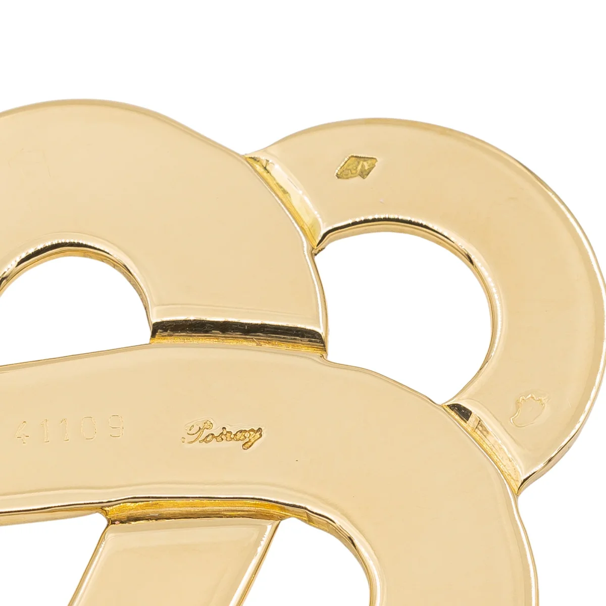 Poiray Pendentif Cœur entrelacé Or jaune – Image 5