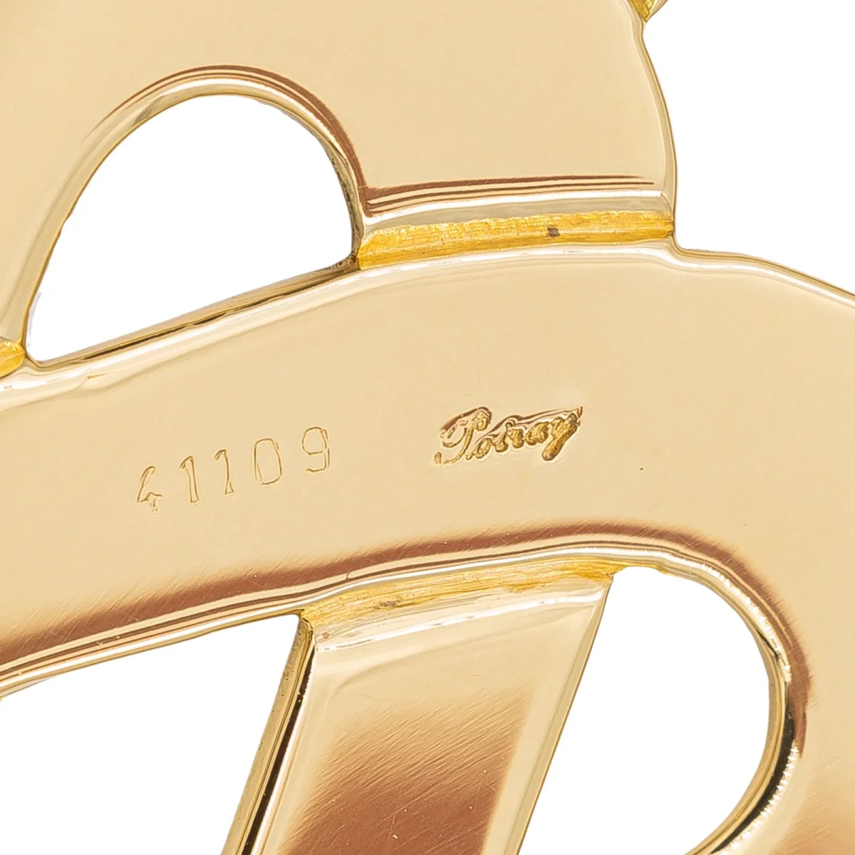 Poiray Pendentif Cœur entrelacé Or jaune – Image 6