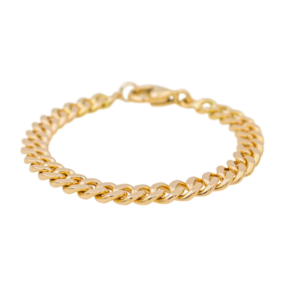Bracelet Gourmette Or jaune – Image 4