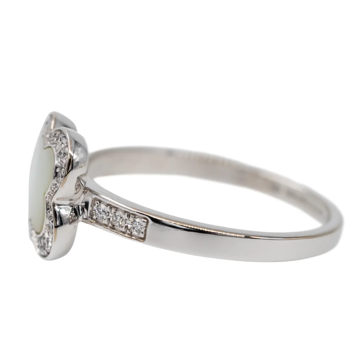 Mauboussin Bague Trèfle de toi Or blanc Nacre, Diamant – Image 5