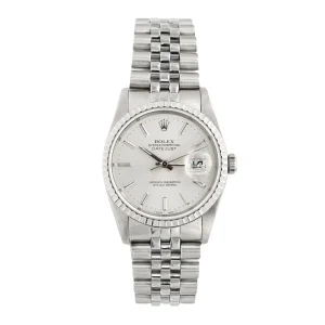 Rolex Montre Datejust Acier