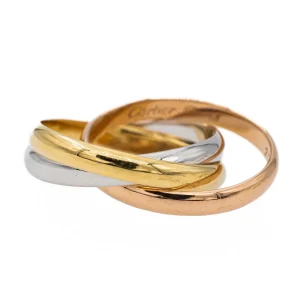 Cartier Bague Trinity Or jaune, Or blanc, Or rose