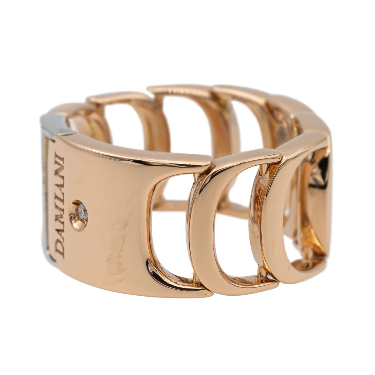 Damiani Bague Or rose, Or blanc Diamant – Image 6