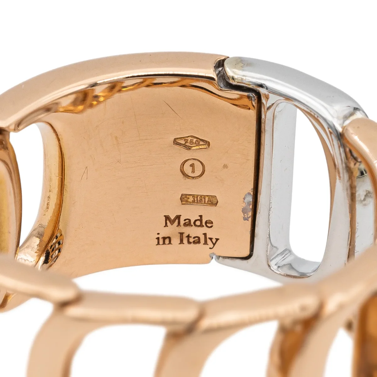 Damiani Bague Or rose, Or blanc Diamant – Image 8