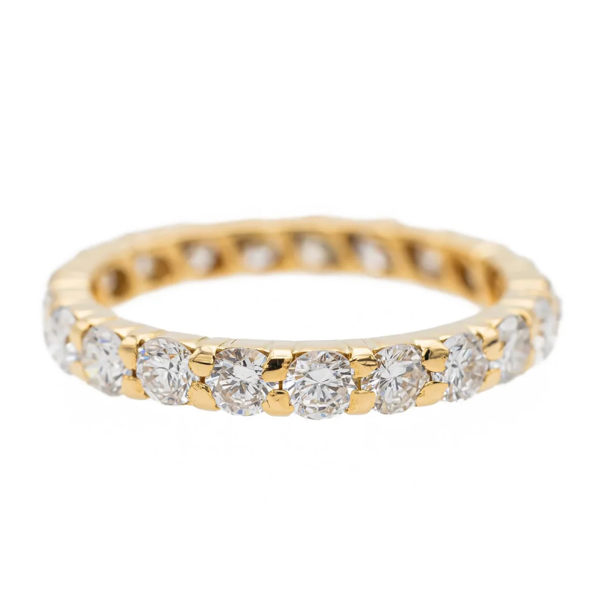 Bague Alliance Or jaune Diamant