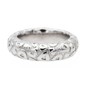 Chaumet Bague Jonc  Or blanc