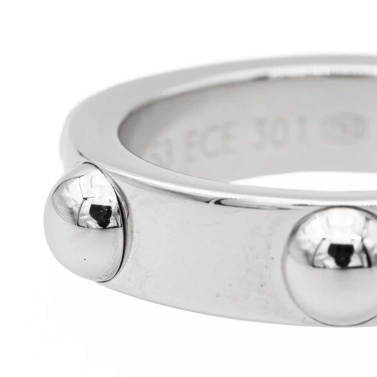 Louis vuitton Bague Clous Or blanc – Image 7